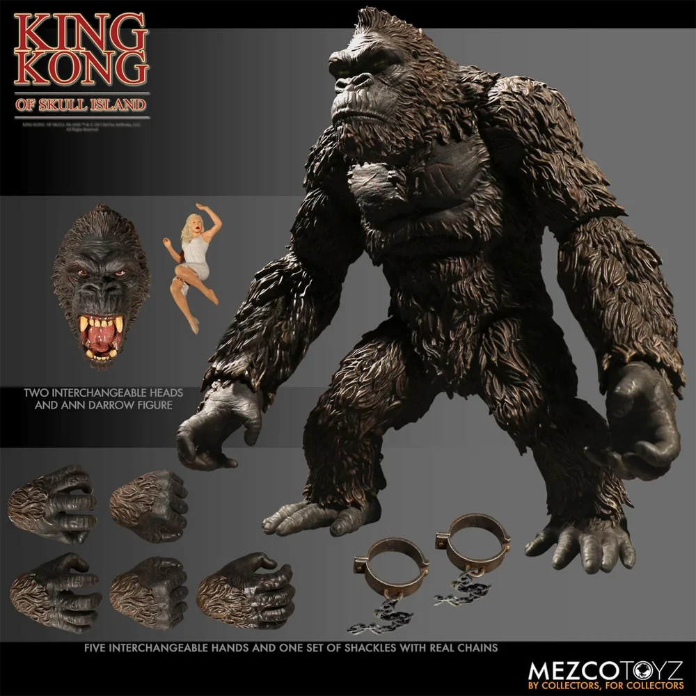 Mezco King Kong Of Skull Island 7 Inch Action Figure Image 1