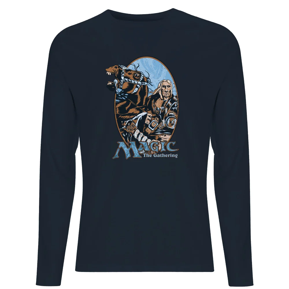 Magic: the Gathering Retro Unisex Long Sleeve T-Shirt - Navy - S Image 1