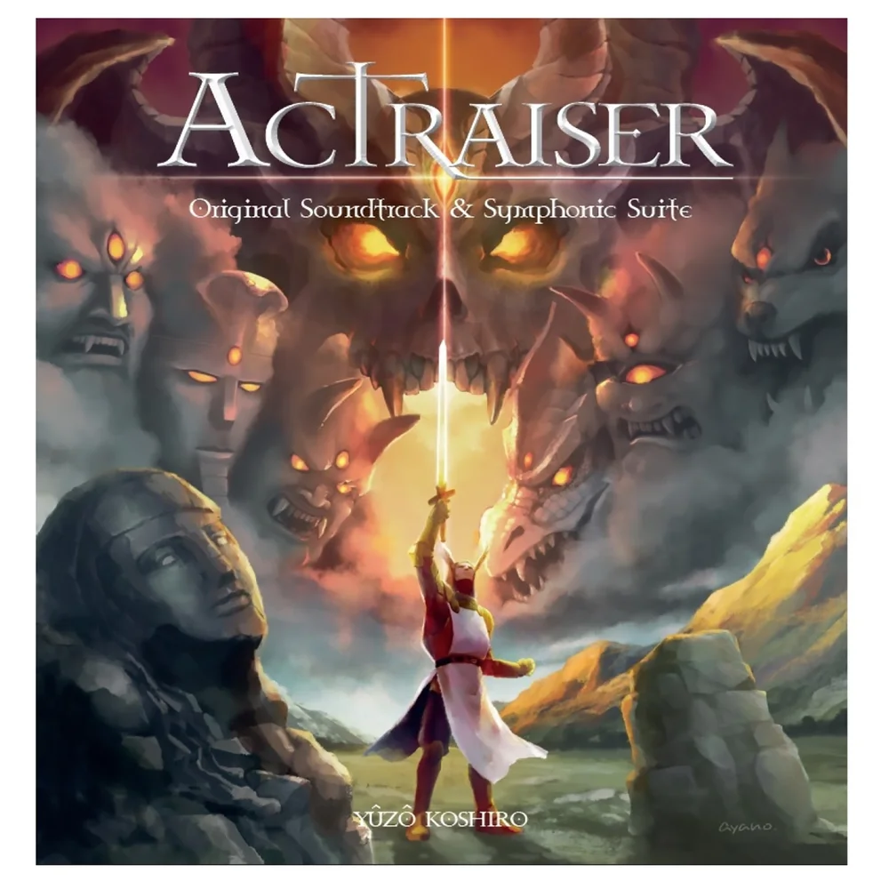 Wayô Records - Actraiser (Original Soundtrack & Symphonic Suite) Vinyl 2LP (Marble Blue) Image 1