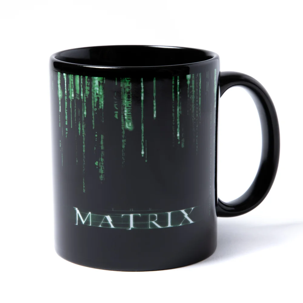 The Matrix Glitch Mug - Black Image 1
