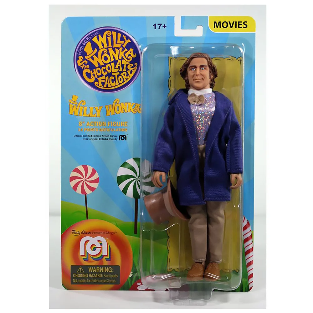 Mego 8" Figure - Willy Wonka and the Chocolate Factory (Gene Wilder) Image 1