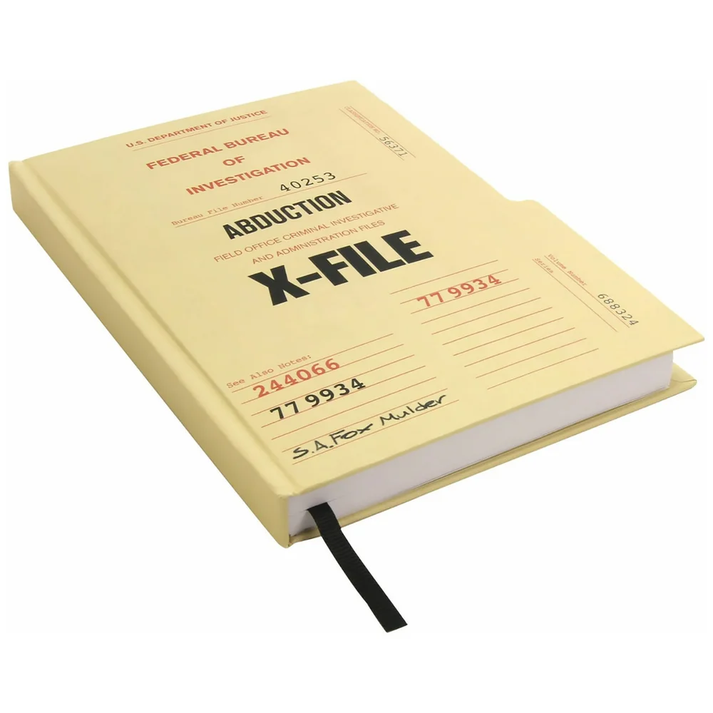 Coop X-Files Case File Journal Hardcover Image 1