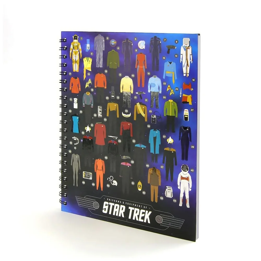 Coop Star Trek Uniforms Notebook Image 1