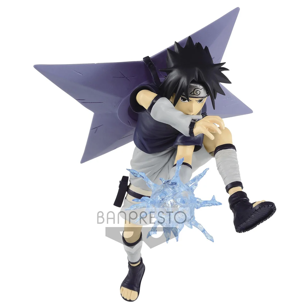 Banpresto Naruto Vibration Stars - Uchiha Sasuke - Figure Image 1