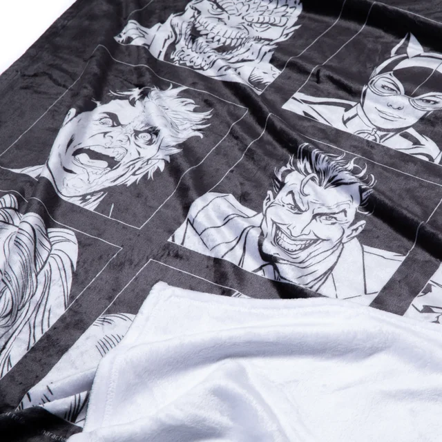 Batman Villains Icon Fleece Blanket