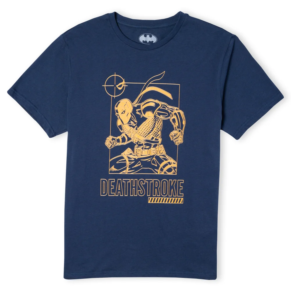 Batman Villains Deathstroke Men's T-Shirt - Navy - S Image 1