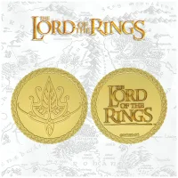DUST! Lord Of The Rings 24k Gold Plated Medallion (Elven) - Zavvi Exclusive - undefined undefined