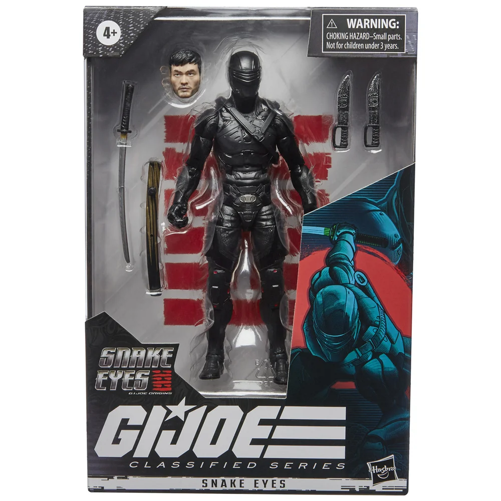 Hasbro G.I. Joe Classified Series Snake Eyes Action Figure Image 1