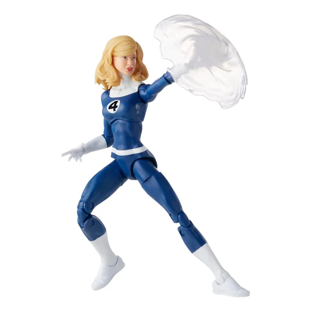 Hasbro Marvel Legends Series Retro Fantastic Four Marvel's Invisible Woman Action Figure