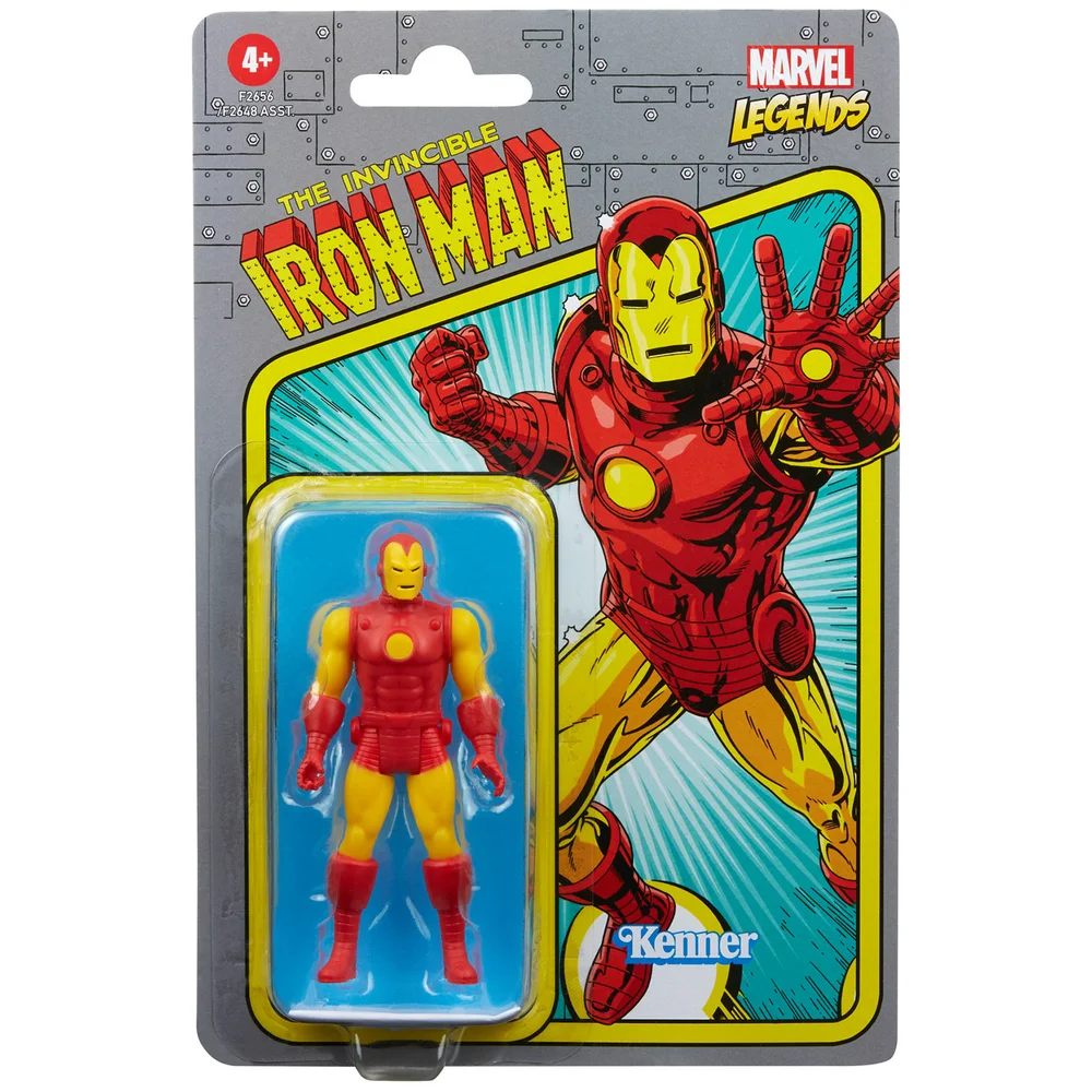 Hasbro Marvel Legends Retro 375 Marvel’s Iron Man Action Figure Image 1