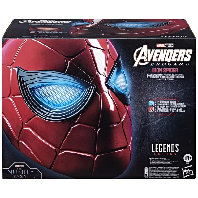 Hasbro Marvel Legends Series Spider-Man Iron Spider Electronic Helmet Replica