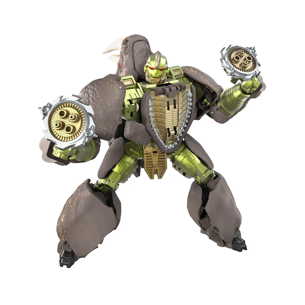 Hasbro Transformers Generations War for Cybertron: Kingdom Voyager WFC-K27 Rhinox Action Figure Image 1
