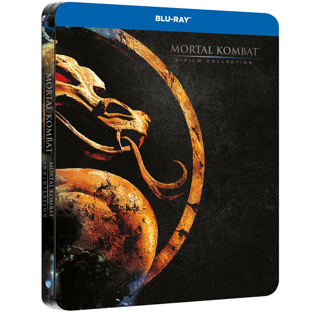 Mortal Kombat 2-Film Blu-ray Steelbook Collection Image 1