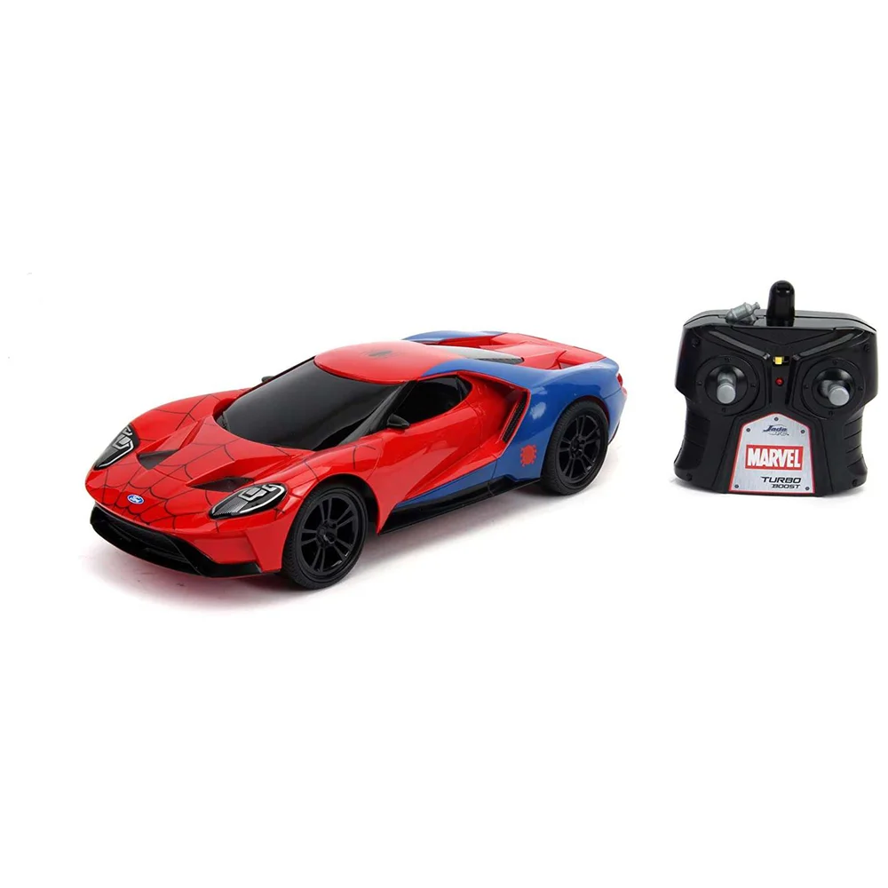 Jada Toys Marvel RC Spider-Man 2017 Ford GT 1:16 Image 1
