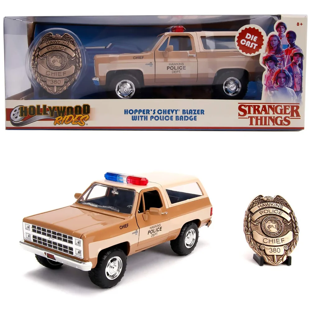 Jada Toys Stranger Things 1980 Chevy K5 Blaze 1:24 Image 1