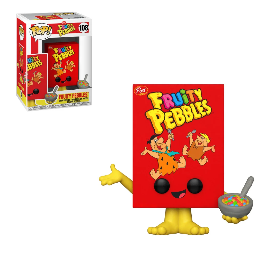 Post fruit Pebbles Cereal Box Funko Pop! Vinyl Image 1
