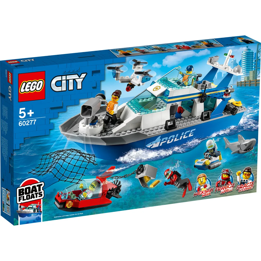 LEGO City Police Patrol Boat (60277) Image 1
