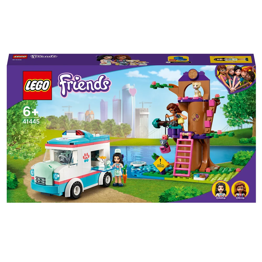 LEGO Friends: Vet Clinic Ambulance Toy Car (41445) Image 1