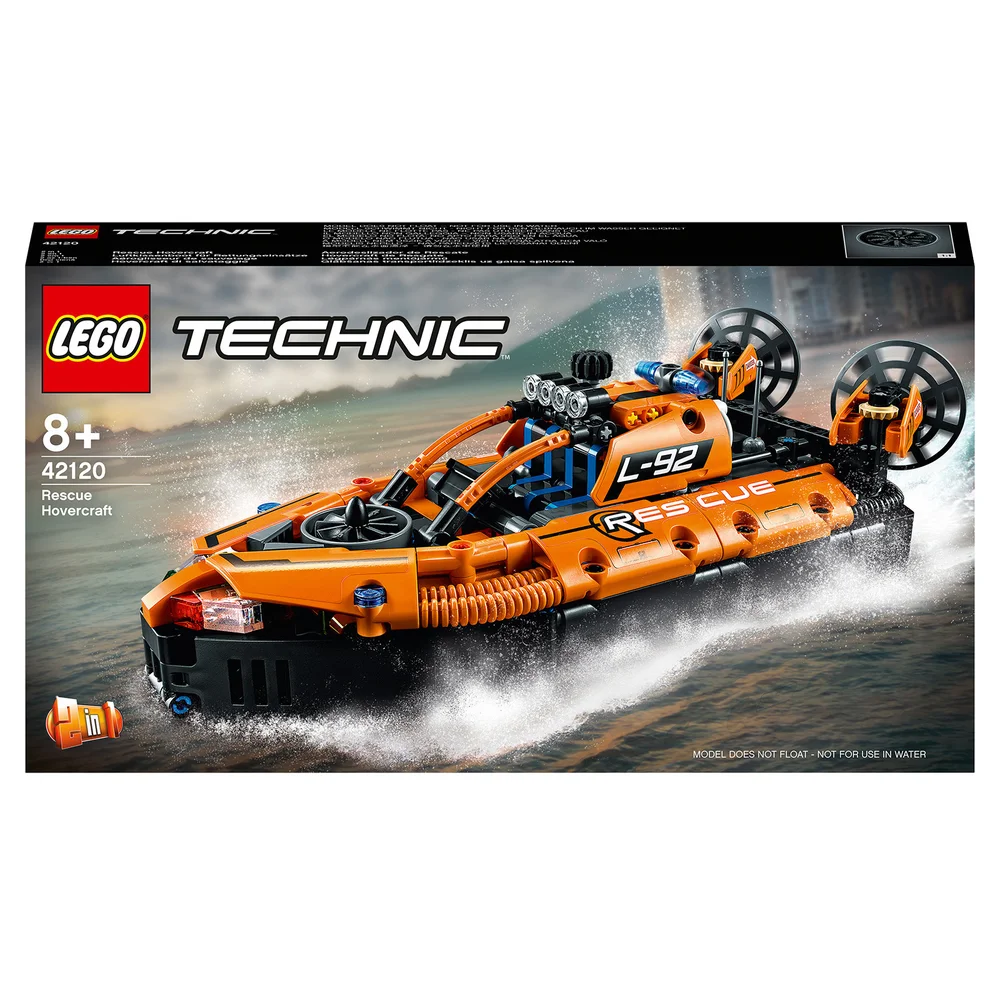 LEGO Technic: Rescue Hovercraft 2 in 1 Building Set (42120) Image 1