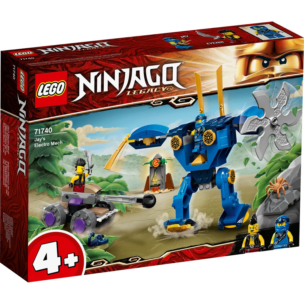 LEGO NINJAGO: Legacy Jay’s Electro Mech Toy (71740) Image 1