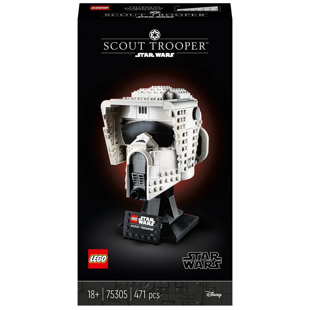 LEGO Star Wars: Scout Trooper Helmet Collectable Model (75305) Image 1