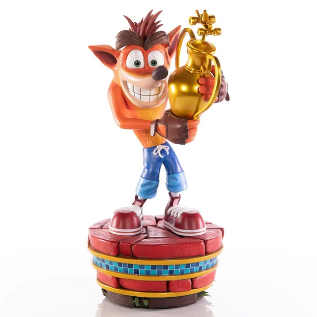 First 4 Figures Crash Team Racing Nitro-Fueled Winner Crash Resin Statue (46cm)