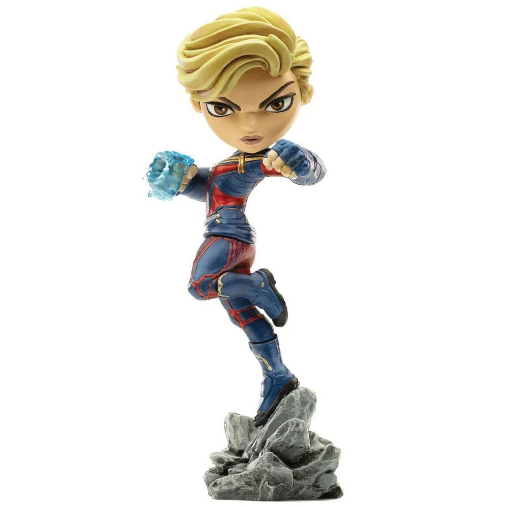 Iron Studios Marvel Avengers Endgame Mini Co. PVC Figure Captain Marvel 18 cm Image 1