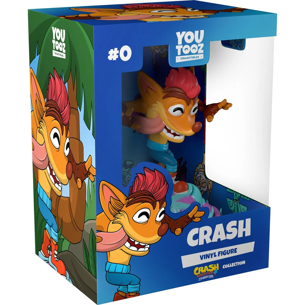 Youtooz Crash Bandicoot 5" Vinyl Collectible Figure - Crash Image 1