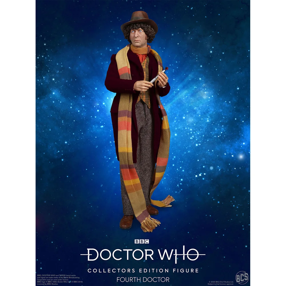 Big Chief Studios Doctor Who 4th Doctor Collector's Edition 1:6 Scale Figure - Zavvi Exclusive Image 1