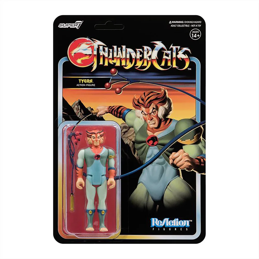 Super7 Thundercats ReAction Figure - Tygra Image 1