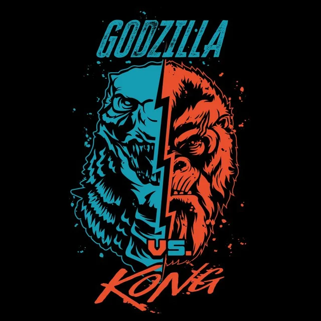 Godzilla vs. Kong Unisex T-Shirt - Black