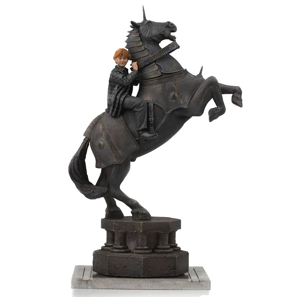 Iron Studios Harry Potter Deluxe Art Scale Statue 1/10 Ron Weasley at the Wizard Chess 35 cm Image 1