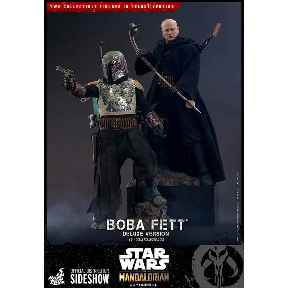 Hot Toys Star Wars The Mandalorian Action Figure 2-Pack 1/6 Boba Fett Deluxe 30 cm Image 1