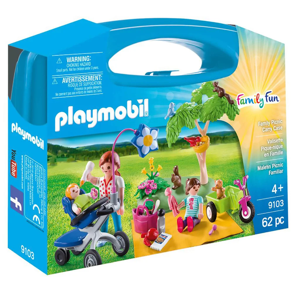 Playmobil Family Fun Family Picnic Carry Case (9103) Image 1