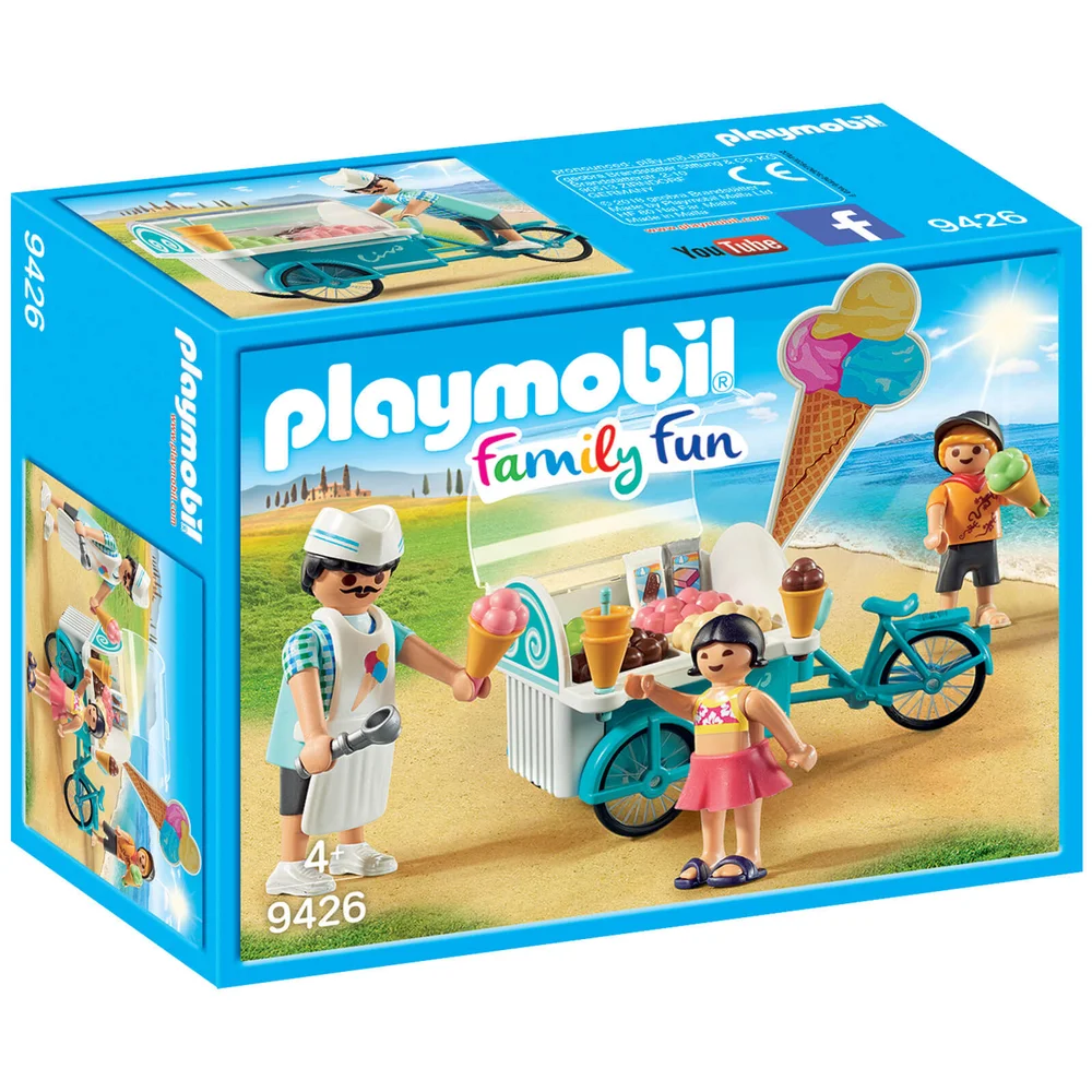Playmobil Family Fun Ice Cream Cart (9426) Image 1
