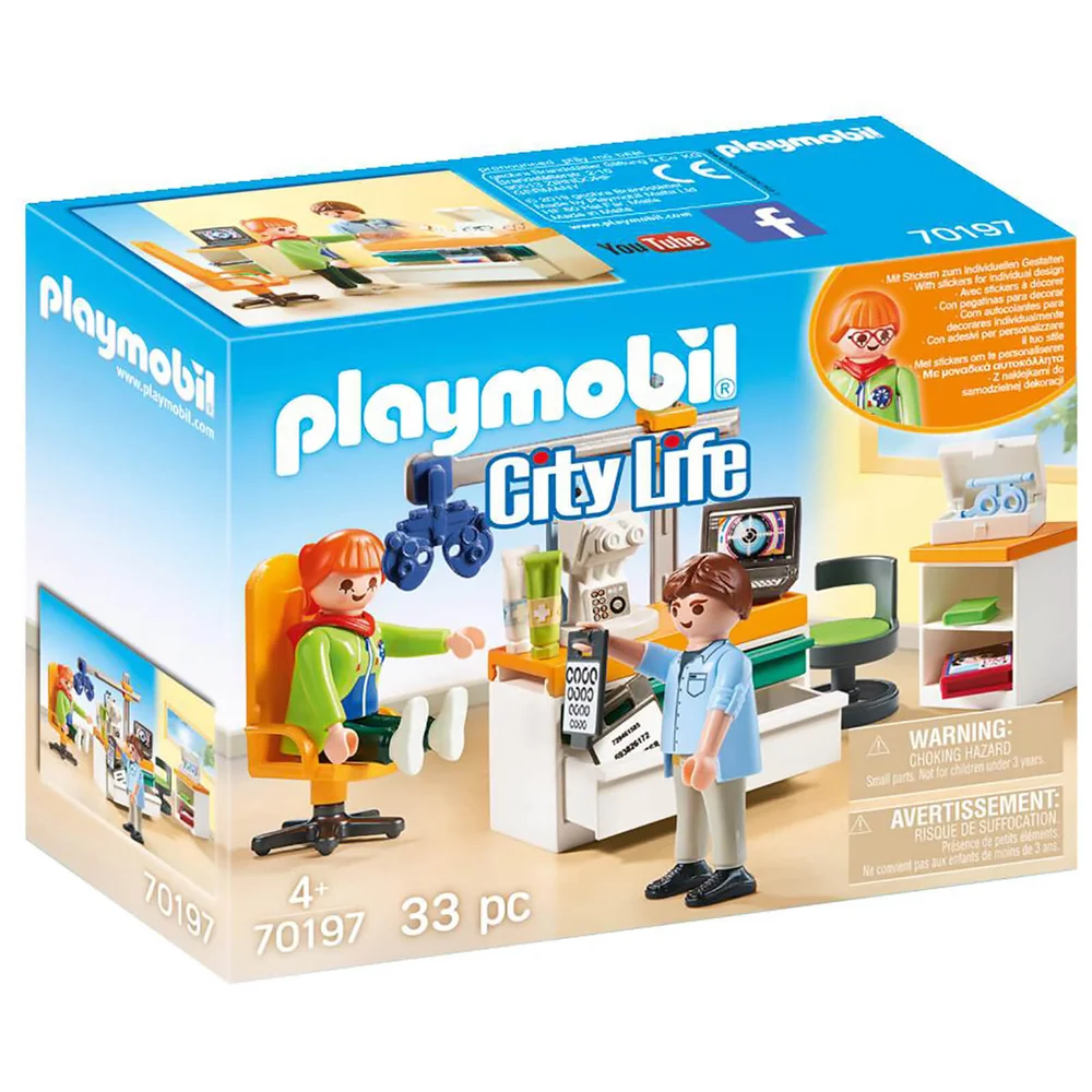 Playmobil City Life Hospital Optician (70197) Image 1