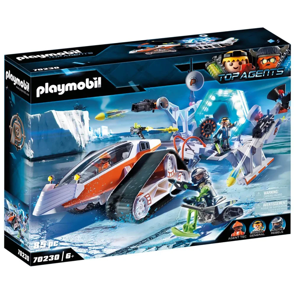 Playmobil Top Agents V Spy Team Command Sled (70230) Image 1
