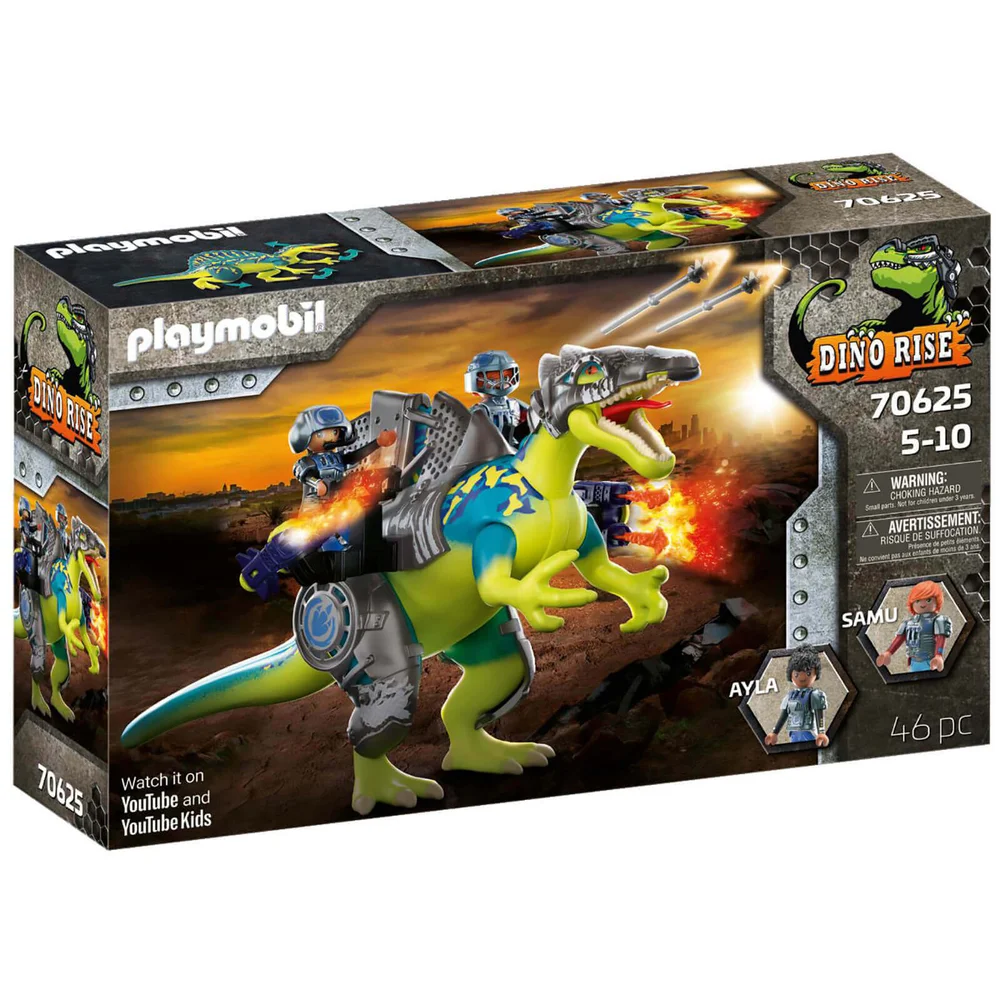 Playmobil Dinos Spinosaurus: Double Defense Power (70625) Image 1