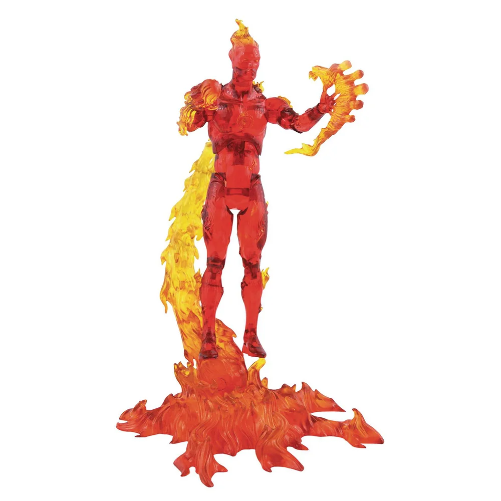Diamond Select Marvel Select Action Figure - Human Torch Image 1