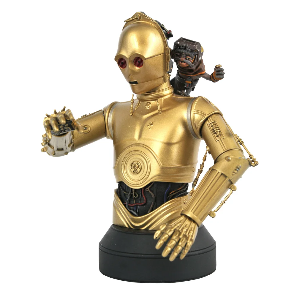 Gentle Giant Star Wars The Rise Of Skywalker C-3PO & Babu Frik 1/6 Scale Bust Image 1