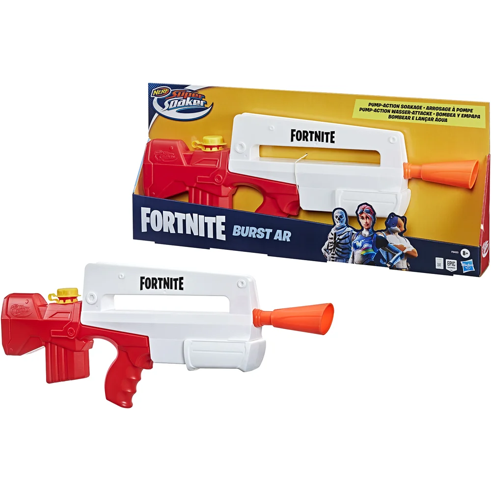 NERF - Supersoakeroaker Fortnite Burst AR-L Water Gun Image 1