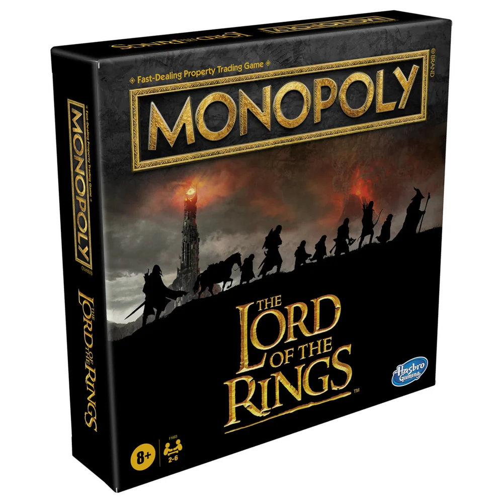 Monopoly Board Game - Lord of the Rings Edition Image 1