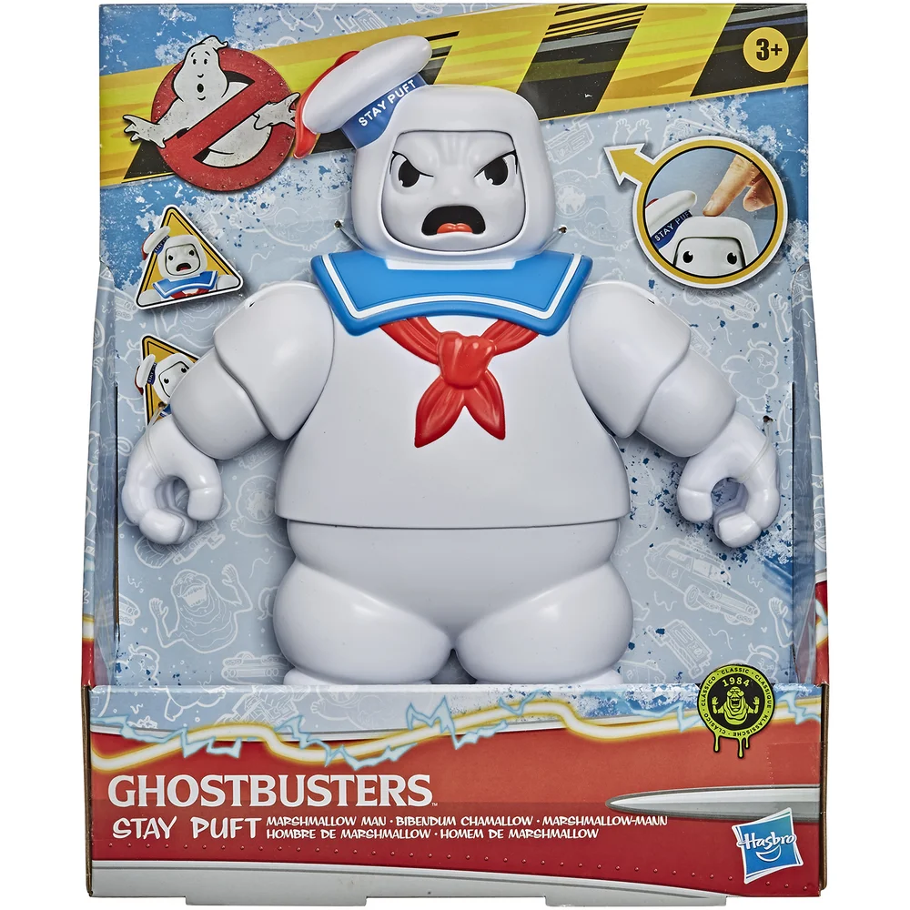 Hasbro Playskool Heroes Ghostbusters - Stay Puft Marshmallow Man Collectible 25cm Scale Action Figure Image 1