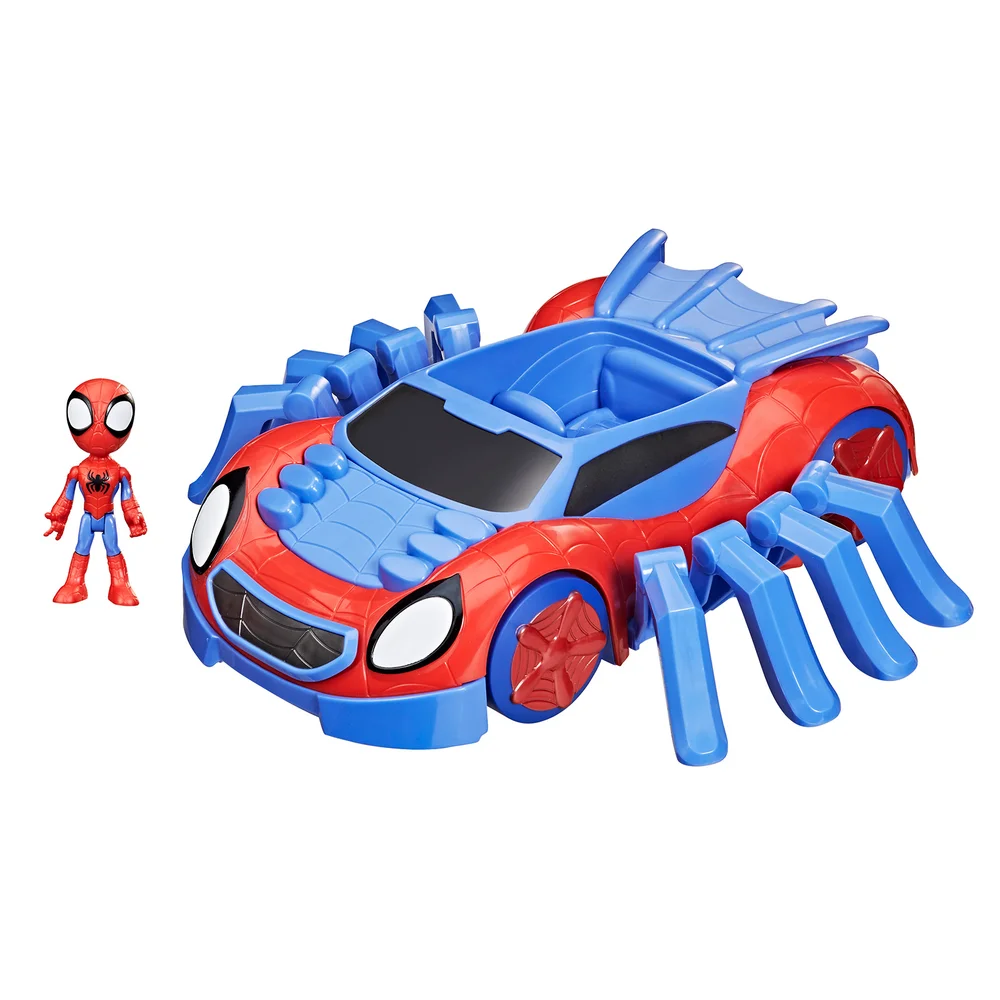 Hasbro Marvel Spidey and His Amazing Friends Ultimate Web-Crawler 10cm Figure Image 1