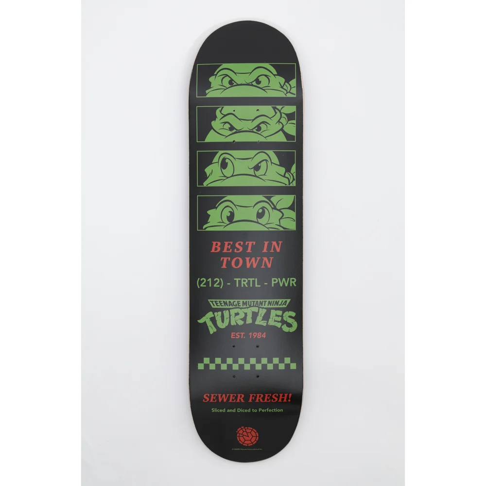 Teenage Mutant Ninja Turtle DUST! Exclusive Black Skateboard Deck - Limited to 500 pieces only Image 1