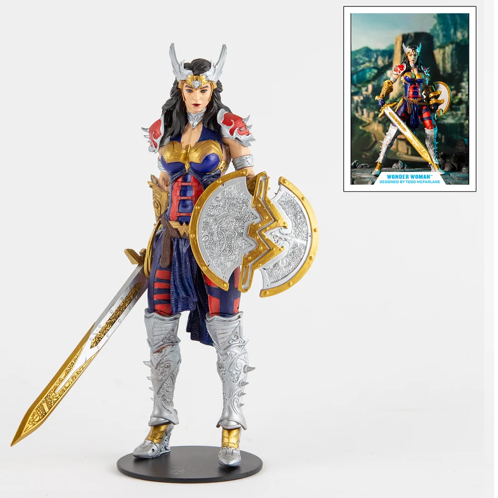 McFarlane DC Multiverse 7 Inch - Wonder Woman Designed By Todd Mcfarlane Action Figure Image 1
