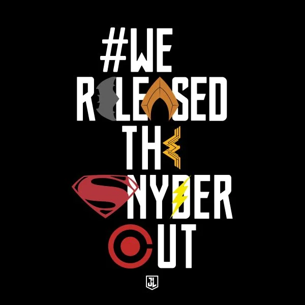 Justice League We Released The Snyder Cut Icons Women's T-Shirt - Black