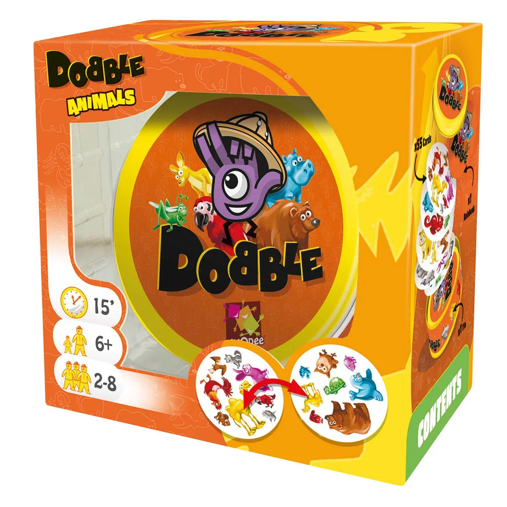 Dobble Card Game - Animals Edition Image 1
