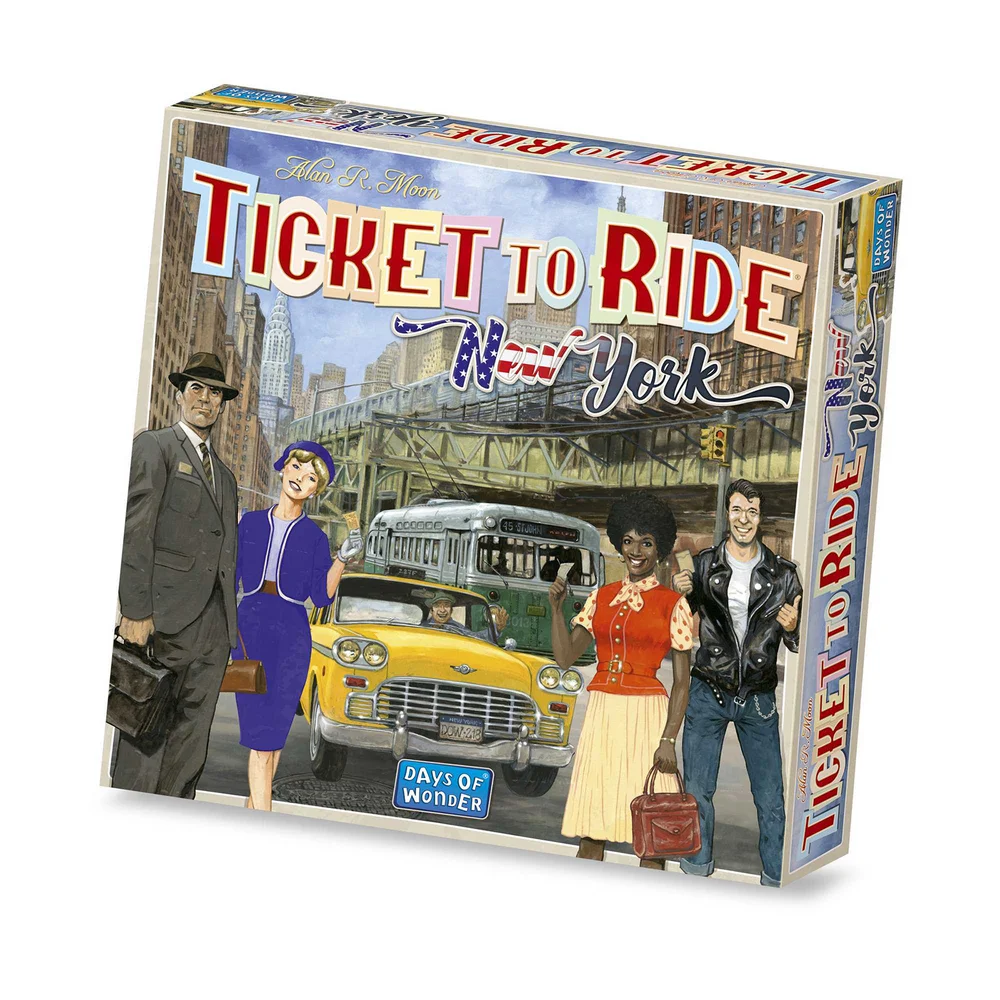 Ticket To Ride Board Game - New York Editon Image 1