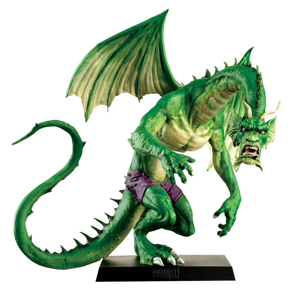 Eaglemoss Marvel Fin Fang Foom Deluxe 6 Inch Scale Figure Image 1